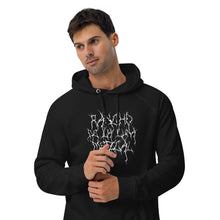 Black Metal RDLL Mezcal Unisex eco raglan hoodie