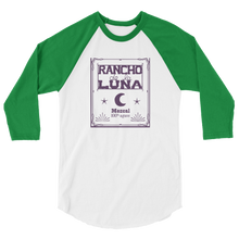 3/4 sleeve raglan shirt