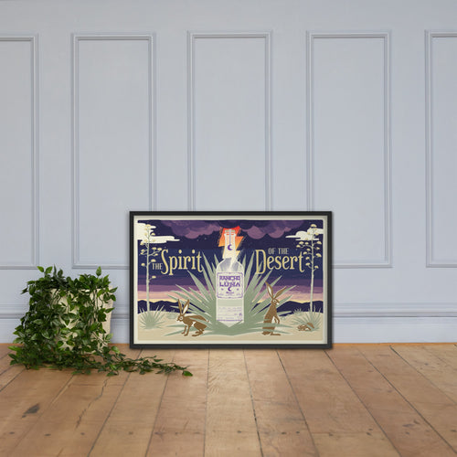 Spirit of the Desert™ Framed poster